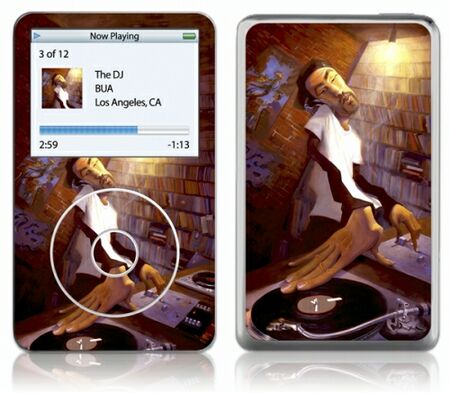 Gelaskins iPod Video GelaSkin The DJ by BUA