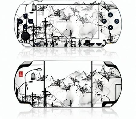 Gelaskins Sony PSP GelaSkin Cable Cranes by Nanami Cowdroy