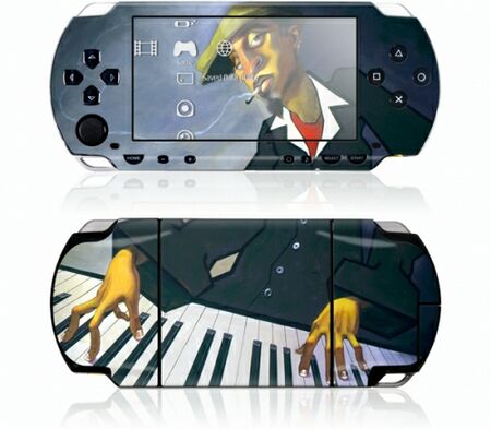 Gelaskins Sony PSP GelaSkin Piano Man II by BUA