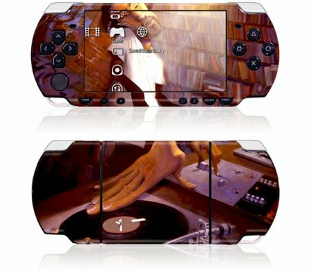 Sony PSP Slim / Lite GelaSkin The DJ by BUA