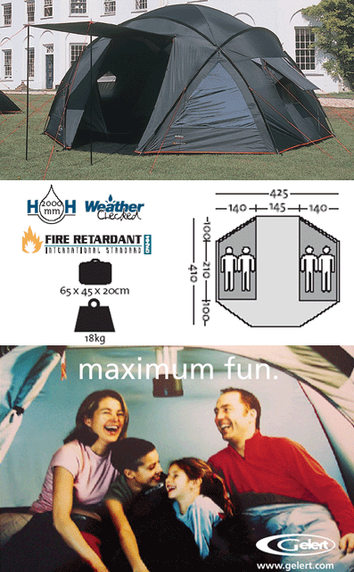 Family Dome 4 Tent