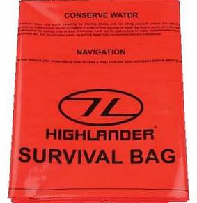 Gelert Highlander Orange Single Survival Bag
