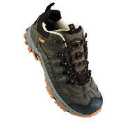 Langley Mens Shoes 9 Anthracite/Ochre