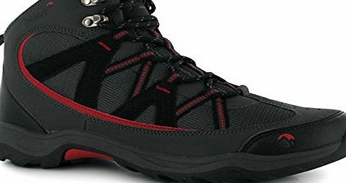 Gelert Mens Ottawa Mid Mens Walking Boots Charcoal 10