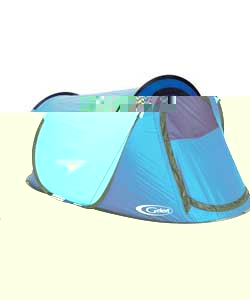 Gelert Quickdraw 2 Person Tent - Navy/Sky