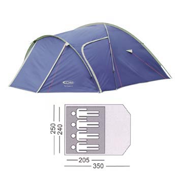 Gelert Tornado 4 Tent