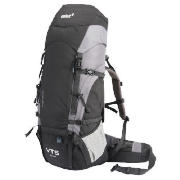 GELERT Wilderness Rucksack 65l Black