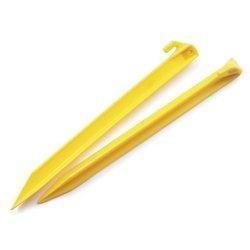 Gelert Yellow Plastic Power Peg 54 - Pack of 4