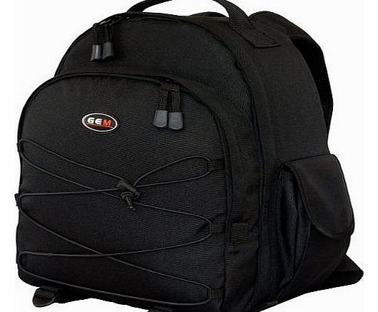 Gem  Professional Camera Case / Backpack with Waterproof Cover for Nikon D3200 and 3-5 Lenses