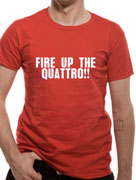 Gene Hunt (Fire Up The Quattro) T-shirt