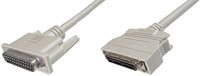 General Cable SCSI External 50 Pin Male Centronics To 50 Pin Male MicroD 1 Meter