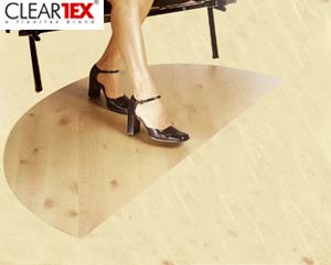 general purpose half moon office mat