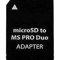 Generalss Micro SD/TF to Memory Stick PRO Duo Memory Card Adapter