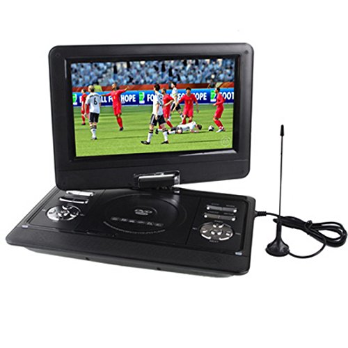 12.5 inch TFT LCD Screen Digital Multimedia Portable DVD with Card Reader USB Port TV Function