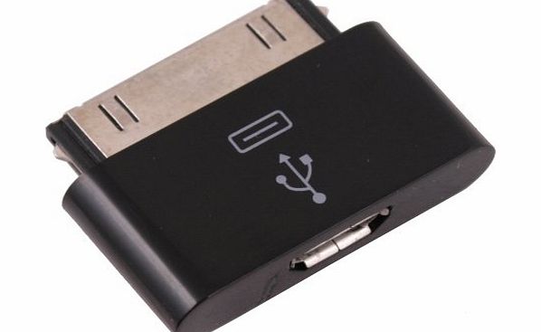 Generic 30 PIN Dock Connector to Micro USB Adapter For Apple iPhone 4 4S 3GS iPod iPad 2