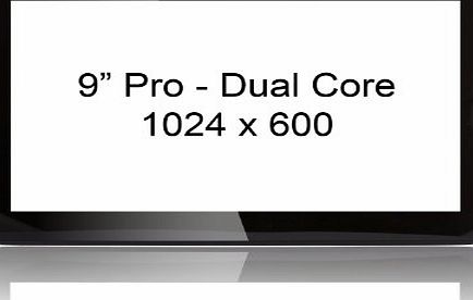 Generic 9 inch PRO NEW IMPROVED - DUAL CORE 9`` Android Tablet PC - 1GB RAM - 8GB STORAGE - 5 point capacitive touchscreen - 1024 x 600 - HDMI - DUAL Cameras - Android 4.2 JELLY BEAN - WiFi (White Back)