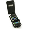 Generic Apple iPhone 3GS / 3G Alu-Leather Case - Flip Type