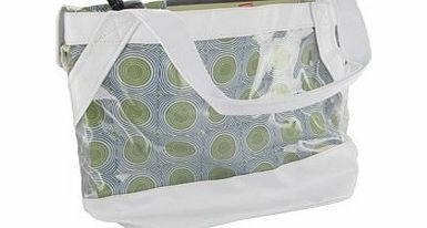 Generic Aquarium Style 2 in 1 Clear Designer Tote Bag With Beautiful Spiral Design