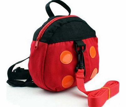 Baby Kid Keeper Toddler Walker Safety Harness Backpack Bag Strap Rein Ladybird