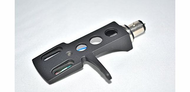 Generic Black Headshell Cartridge mount with gold connectors for Numark TT1610, TT1529, TT1650, TT1510, LIMIT DJ 2500B, TT1550, TT500, TT200, TT1700 Turntable Tonearms