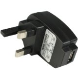 Generic Black Mains USB Travel Charger