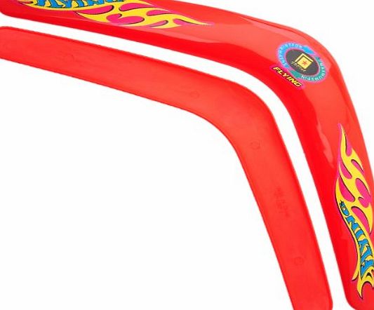Generic Daditong 2pcs V Shaped Boomerang Genuine Returning (Red)