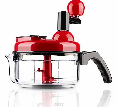 Food Processor & Mixer Quick Chopper Black/Red MJ03