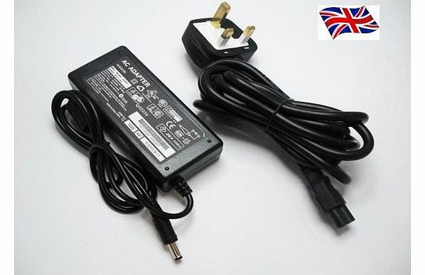 FOR ADVENT QC430 QRC430 NOTEBOOK LAPTOP CHARGER AC ADAPTER 20V 3.25A 65W MAINS BATTERY POWER SUPPLY UNIT INCLUDE POWER CORD C5 CABLE MAINS CLOVER LEAF 3 PRONG UK PLUG LEAD