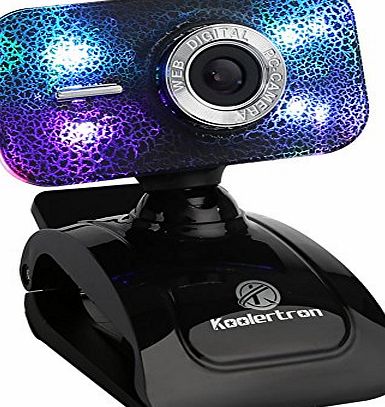 Generic HD Pro Webcam Camera 12.0 Megapixel Web Cam Built-in Microphone amp; Seven Colors Breathing Lamp Fo