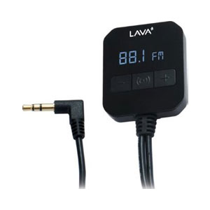 Lava 3.5mm FM Transmitter for All Music Players