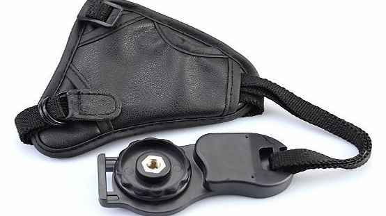 Generic Leather Hand Grip Large Triangle Wrist Strap for Canon Nikon Sony Pentax Camera