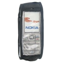 Generic Nokia 6233 Black Leather Case