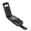 Nokia N78 Alu-Leather Case - Flip Type