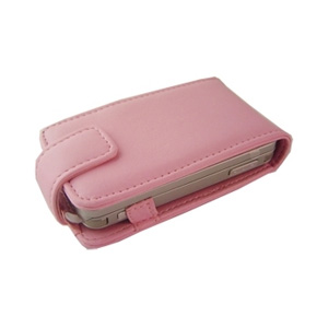 Nokia N96 Leather Flip Case - Pink