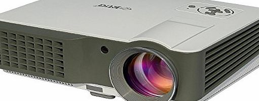 Portable LCD TV Video Projector 1080p 3D Multimedia Home Cinema Theater System 16:9 4:3 Compatible Led Lamps Life Maximum 50000 hours 2500 Lumens Native Resolution 1024 x 600, Contrast 2000:1 (Full On