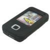 Generic Silicone Case for Nokia N81 - Black