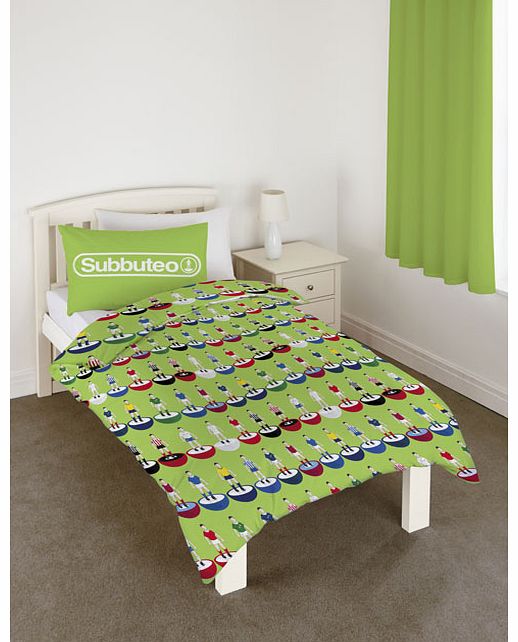 Generic Subbuteo Football Single Duvet Cover and