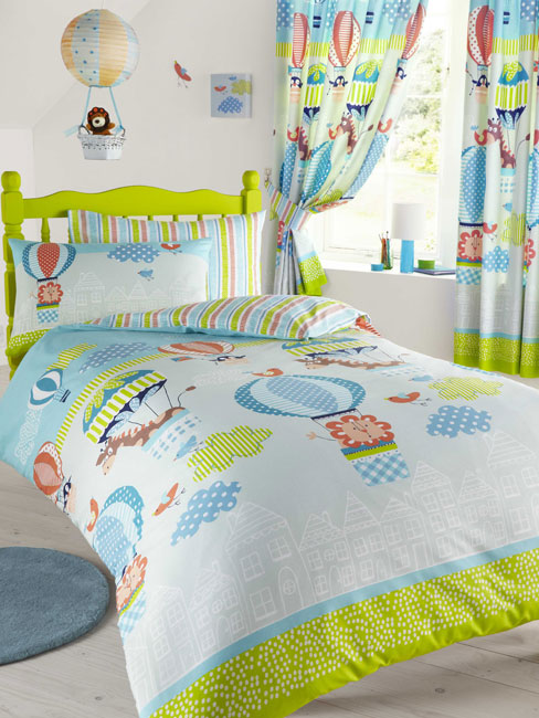 Up In The Air Double Duvet Cover and Pillowcase
