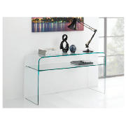 Geneva Console table, Clear glass