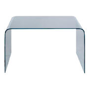 Glass Desk, Clear glass