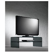 Geneva TV Unit, Black Glass