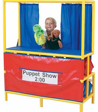 Puppet Stage and Cubbies