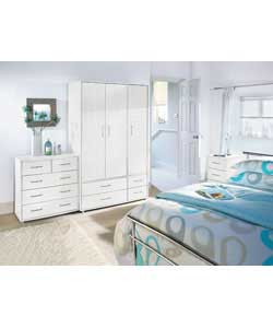 3 Piece Bedroom Package - White