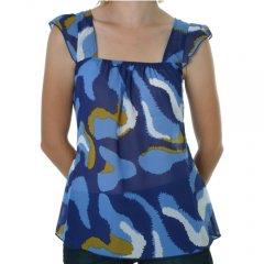 Gentle Fawn Ladies Gentle Fawn Cream Chiffon Blouse Twilight