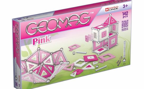 Geomag panels pink 142 pieces