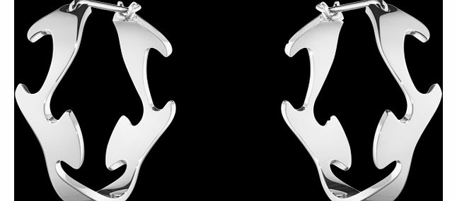 Georg Jensen 18ct White Gold Fusion Earrings