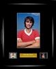 George Best - Sports Cell: 245mm x 305mm (approx) - black frame with black mount