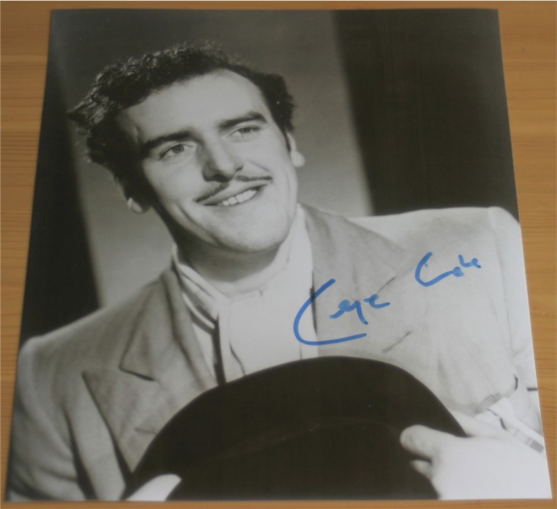 GEORGE COLE SIGNED 11 x 8 INCH ST TRINIANS PHOTO