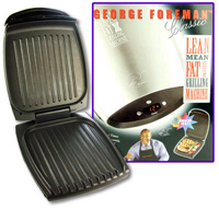 George Forman Classic Grill with Digital Timer