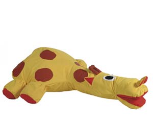 giraffe floor cushion